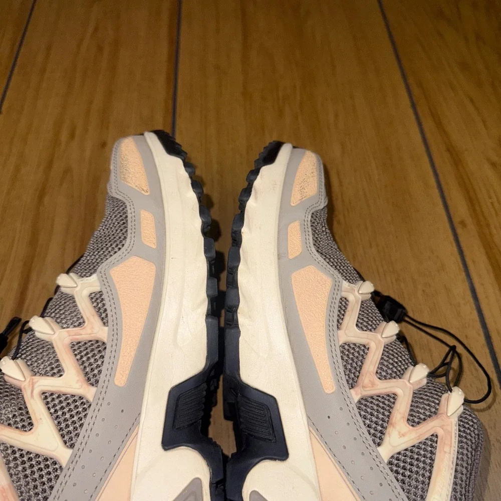 Salomon‎ ACS+ OG Athletic Trail Running Shoes Beige Gray US W13 M12 Quick Lace